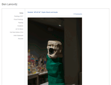 Tablet Screenshot of benlenovitz.com